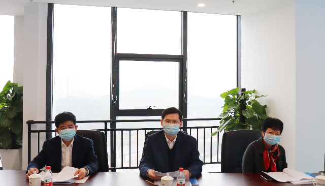 長(zhǎng)沙市委副書記闞保勇一行蒞臨北斗微芯調(diào)研指導(dǎo)